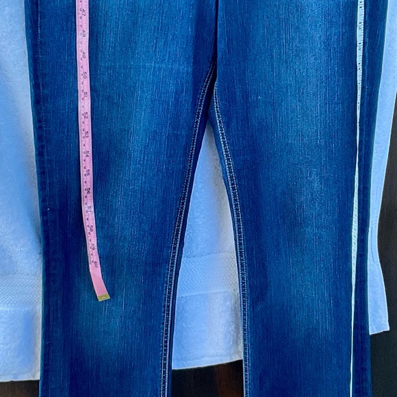 New York & Company Tall Blue Boot Cut Jeans - Picture 3 of 13